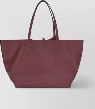Gucci large calfskin leather reversible tote bag