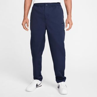 Nike Mens Club Woven Tapered Pants in Blue | HJ1997-451