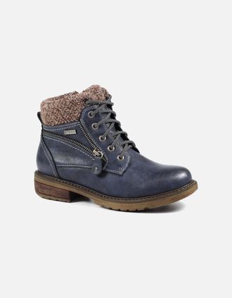 Lunar Womens Lunar Benson III Navy Waterproof Boot GLB090