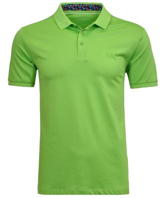 Ragman Poloshirt RAGMAN, Herren, Gr. XXL, gr&uuml;n, 52% Baumwolle 45% Polyester 3% Elasthan, regular fit, ohne Ausschnitt, Shirts Poloshirt