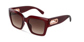 Furla SFUB08 01ED Mens Sunglasses Burgundy Size 53
