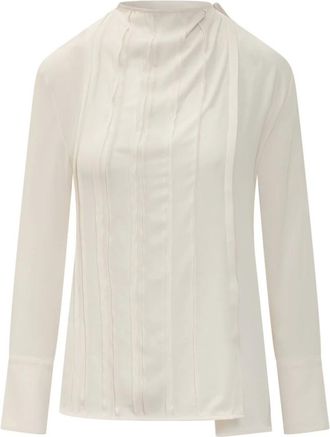 Victoria Beckham Mujer, Blusas y Camisas, Beige, Talla: 2XS