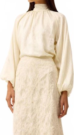 Marie Oliver Oryan Blouse In Blanc