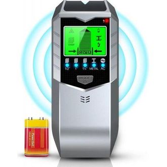 OEM Detector De Pared Port&aacute;til 5 En 1 Jinfgerne: Esc&aacute;ner Para Metal, Madera, Tuber&iacute;as Y Cables El&eacute;ctricos Con Corriente. Pantalla Lcd Con Alarma Sonora