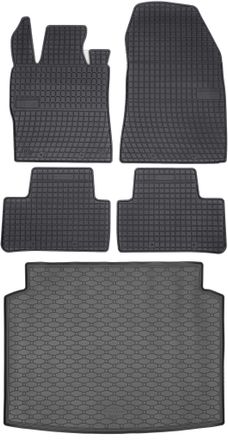 OEM Peugeot 308 Iii Hatchback Desde Diciembre De 2021. Juego De Alfombrillas De Goma Para Coche Y Alfombrilla Para Maletero