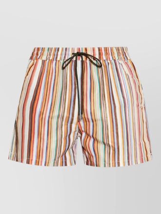 Paul Smith swim shorts striped design back pocket