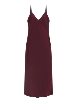 Norma Kamali Bias Slip Midi Dress