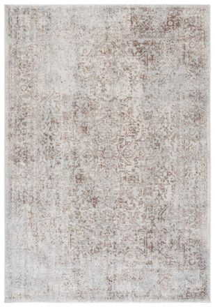 Safavieh Alfombra polipropileno marfil/gris topo 66 x 335 cm