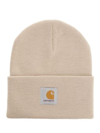 Carhartt Work in Progress Acrylic Watch Hat Cappelli Bianco-Uomo