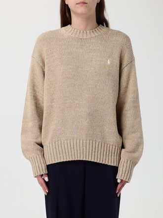 Polo Ralph Lauren Pullover in cotone con big logo Polo Ralph Lauren