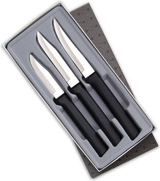 Rada 3 Piece Paring Knives Galore Set in Black at Nordstrom