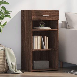 vidaXL Credenza Rovere Marrone 45x42,5x93 cm in Legno Multistrato - Vidaxl