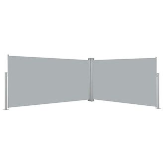 Berkfield Home Retractable Side Awning 160x600 cm Grey