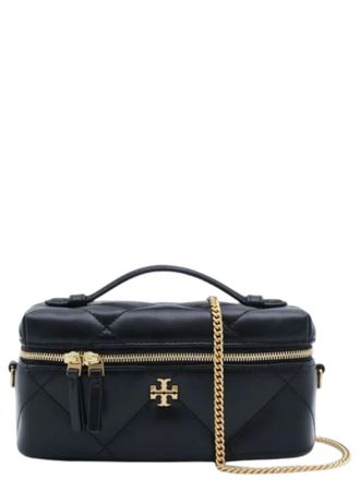 Tory Burch Black Kira Diamond Mini Crossbody Bag
