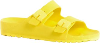 Scholl BAHIA Womens Summer Shoes, yellow, 6 UK