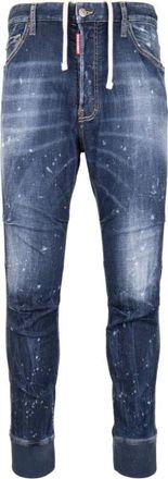 Dsquared2 Slim-fit Jeans - Heren - Slim Fit Jeans - Blauw - M - Katoen - Jeans