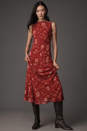 Reformation Prescott Boat-Neck Maxi Dress