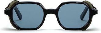 L.G.R Zanzibar Flap L.G.R for Sease 6724 Mens Sunglasses Black Size 48