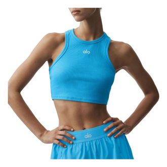 Alo (WMNS) ALO Aspire Tank Azure Blue White W2675RG-1203466474
