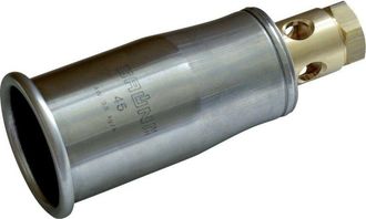 GRN Organics Grun - Cabeza De Quedamor De Lanzallamas En Acero Inoxidable D 45