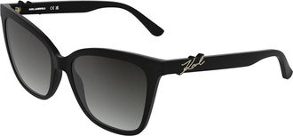 Karl Lagerfeld KL6223S 001 Womens Sunglasses Black Size 56