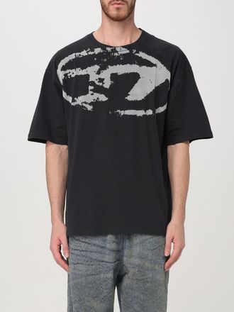 Diesel T-shirt oversize con logo Oval D Diesel