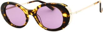Max Mara MM0080 53Y Blonde Havana/Violet