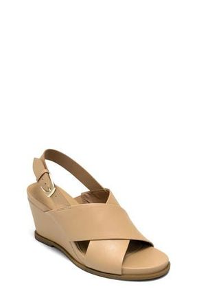 Aerosoles Dayonara Wedge Sandal in Beige Bisque at Nordstrom Rack, Size 8.5