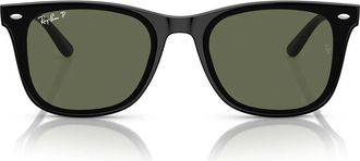 Ray-Ban Sunglasses Rb4420 601/9 A Black/Dark Green Unisex
