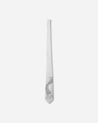 Our Legacy Tie Sprouting Ocean Print