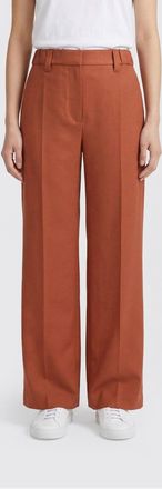 Brunello Cucinelli Pantalone straight Brunello Cucinelli in lino con monile nickel-free