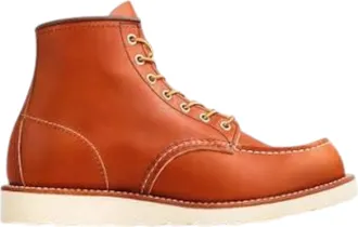 Red Wing Shoes Heritage 875 6-Inch Classic Moc Toe Boot in Oro Legacy Leather Men