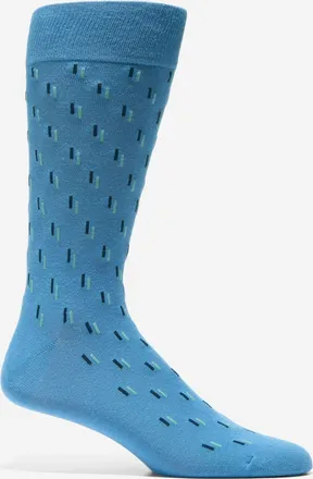 Cole Haan Mens Dash Dress Crew Socks - Blue