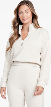 Guess Carly Logo Half-Zip Pullover