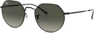 Ray-Ban geometric-frame sunglasses - Zwart