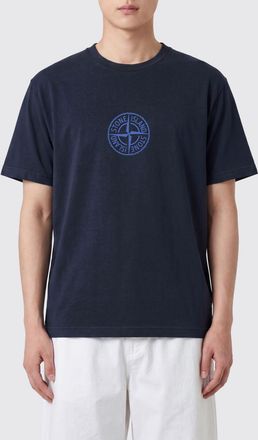 Stone Island T-shirt in cotone con logo