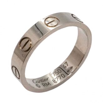 Cartier White Gold (18K) Band Ring (Pre-Owned)