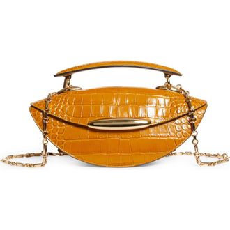Zimmermann Wavelength Top Handle Bag in Mustard at Nordstrom