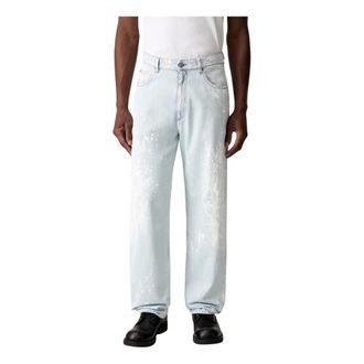 Maison Margiela Hombre, Vaqueros, Azul, Talla: W34