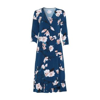 Joseph Ribkoff Day Dress 203551 3206 - Dames - Casual kleedjes - Blauw - 5XL - Kleedjes