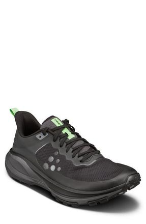 Craft Pure Trail X Running Shoe in New Black/Asphalt at Nordstrom, Size 12.5