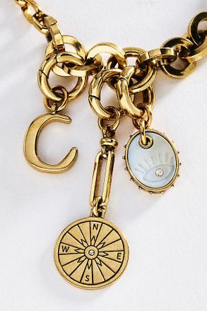 Mignonne Gavigan Initial Charm Necklace