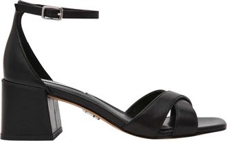 Steve Madden Sandalen Black - Dames - Sandalen met hakken - Zwart - 36 EU - Schoenen