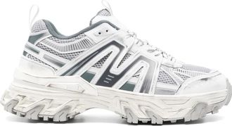 Juun.J Sneakers con design a inserti - Bianco