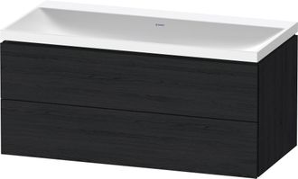 Duravit Duravit L-cube C-shaped Ensemble Suspendu, 2 Tiroirs, Sans