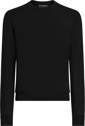 Dolce & Gabbana Maglione in seta - Nero