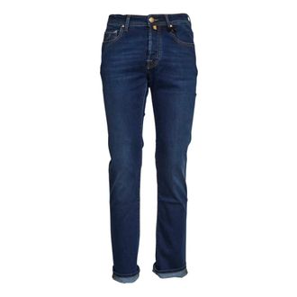 Jacob Cohen Slim-fit Jeans, male, Blue, Size: W31 Bard 5-Pocket Jeans
