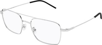 Saint Laurent SL 888 Optisch Montuur - unisex - Accessoires - Grijs - Maat: 53 MM