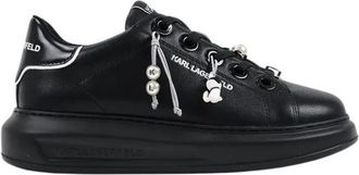 Karl Lagerfeld Dames, Schoenen, Zwart, Maat: 36 EU Leer