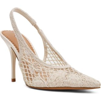 Steve Madden Andromeda Slingback Sandal in Bone at Nordstrom, Size 6.5